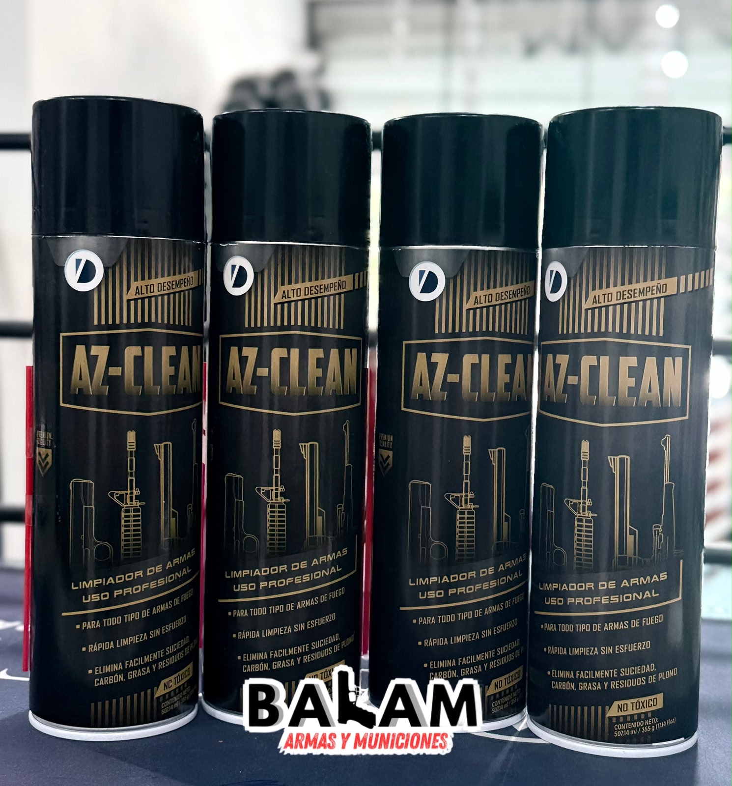 AZ-CLEAN LIMPIEADOR DE ARMAS