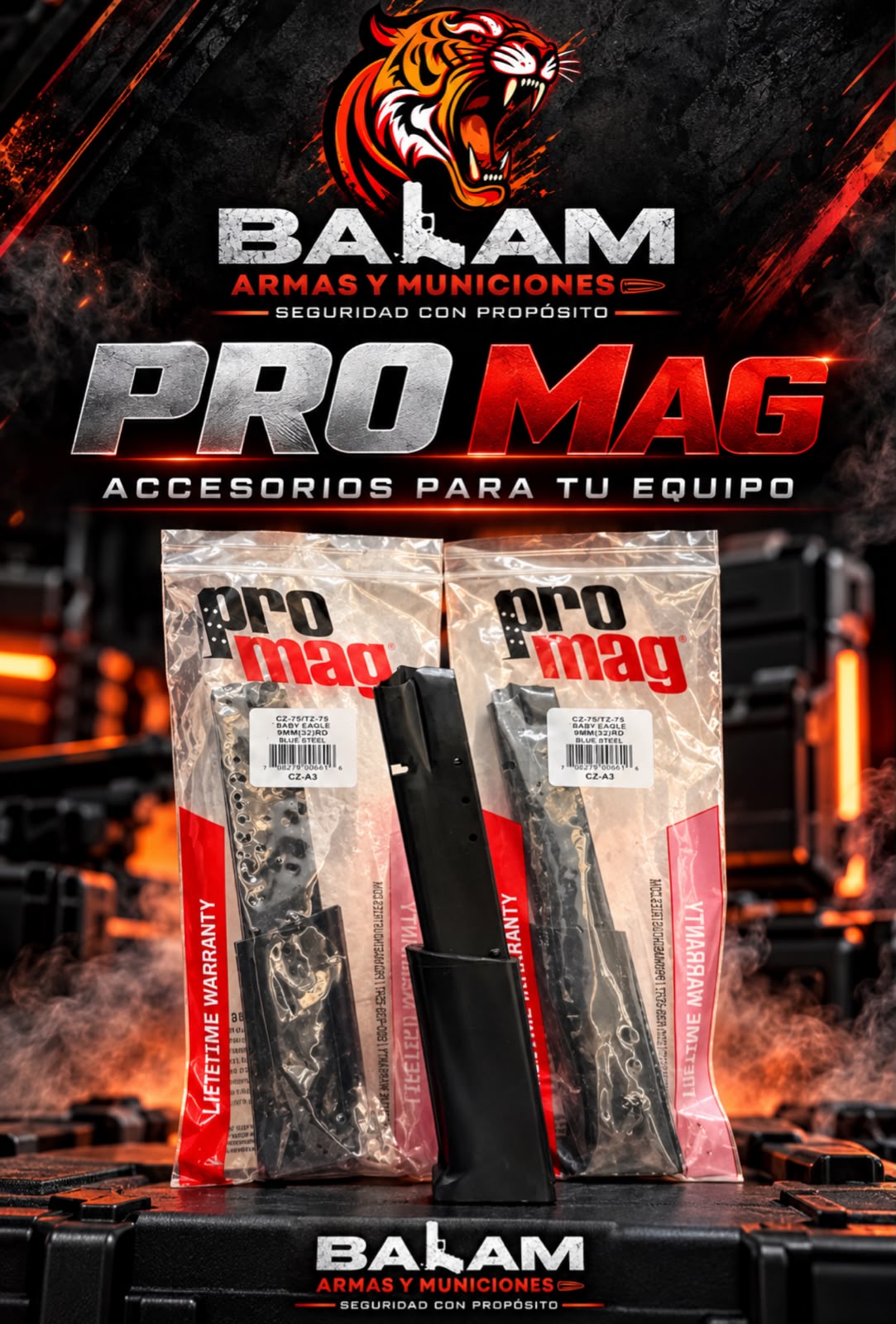 TOLVA PRO MAG CZ 75 9MM 32T