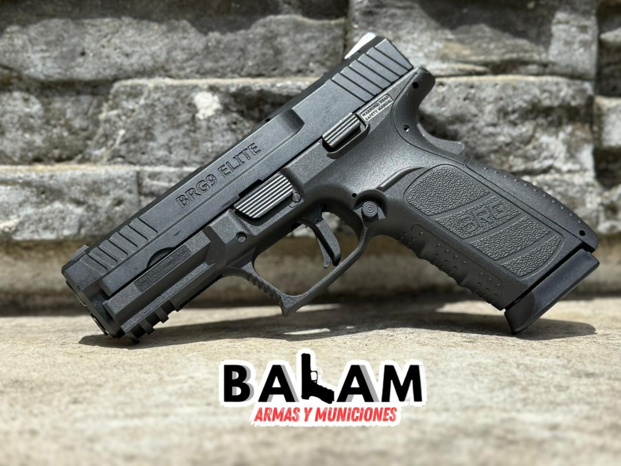 PISTOLA BRG MODELO BRG9 ELITE CALIBRE 9X19